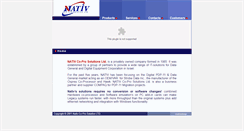 Desktop Screenshot of nativ-co.co.il